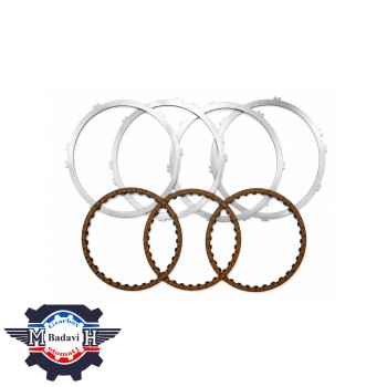 کيت صفحات فيبري و آهني بزرگ دنده عقب گیربکس CVT018 برند ترنس نیشن